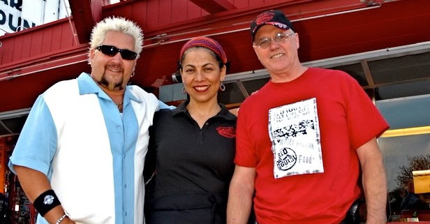 Guy Fieri at Red Iguana