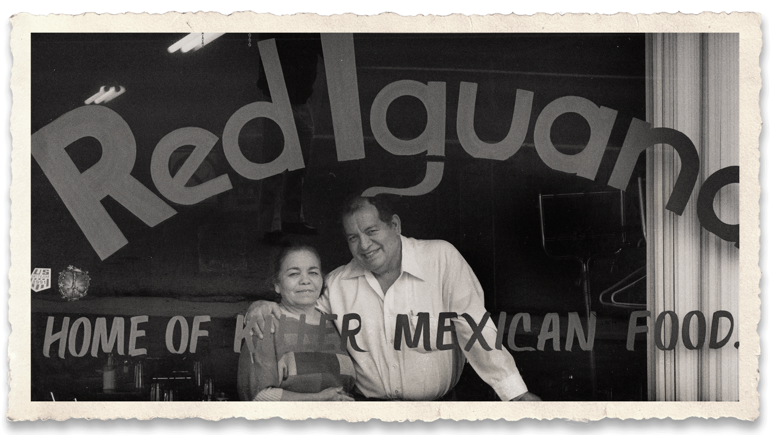 Maria and Ramon Cardenas Sr. at the original Red Iguana Maria and Ramon Cardenas Sr. at the original Red Iguana